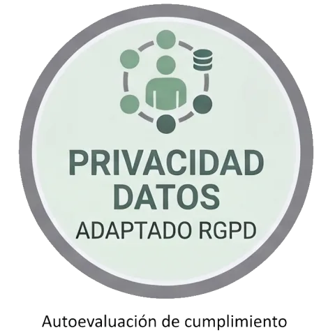 Privacidad de datos: adaptado al RGPD, autoevaluación de cumplimiento